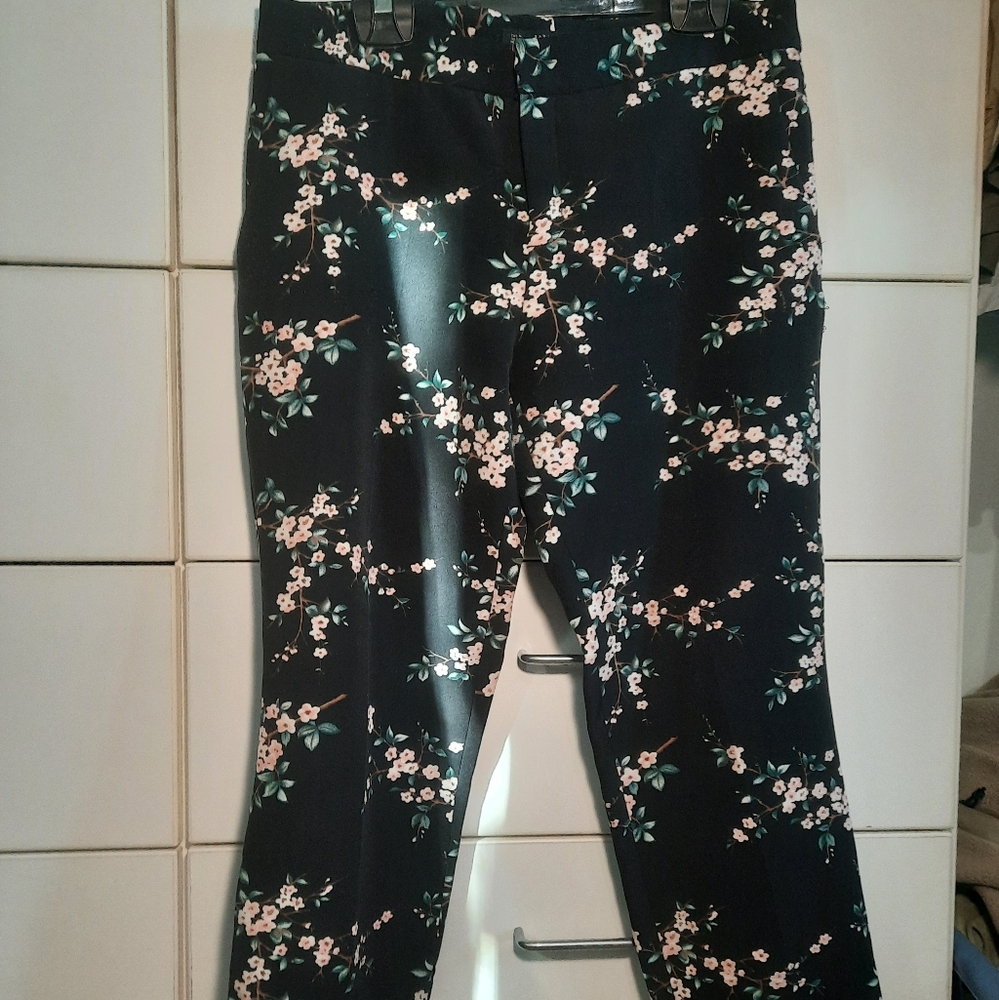 Cute Zara Floral Dress Pants